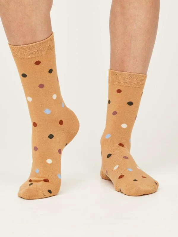 Thought Polka Dot Socks (Adult Size 4-7) - Image 3