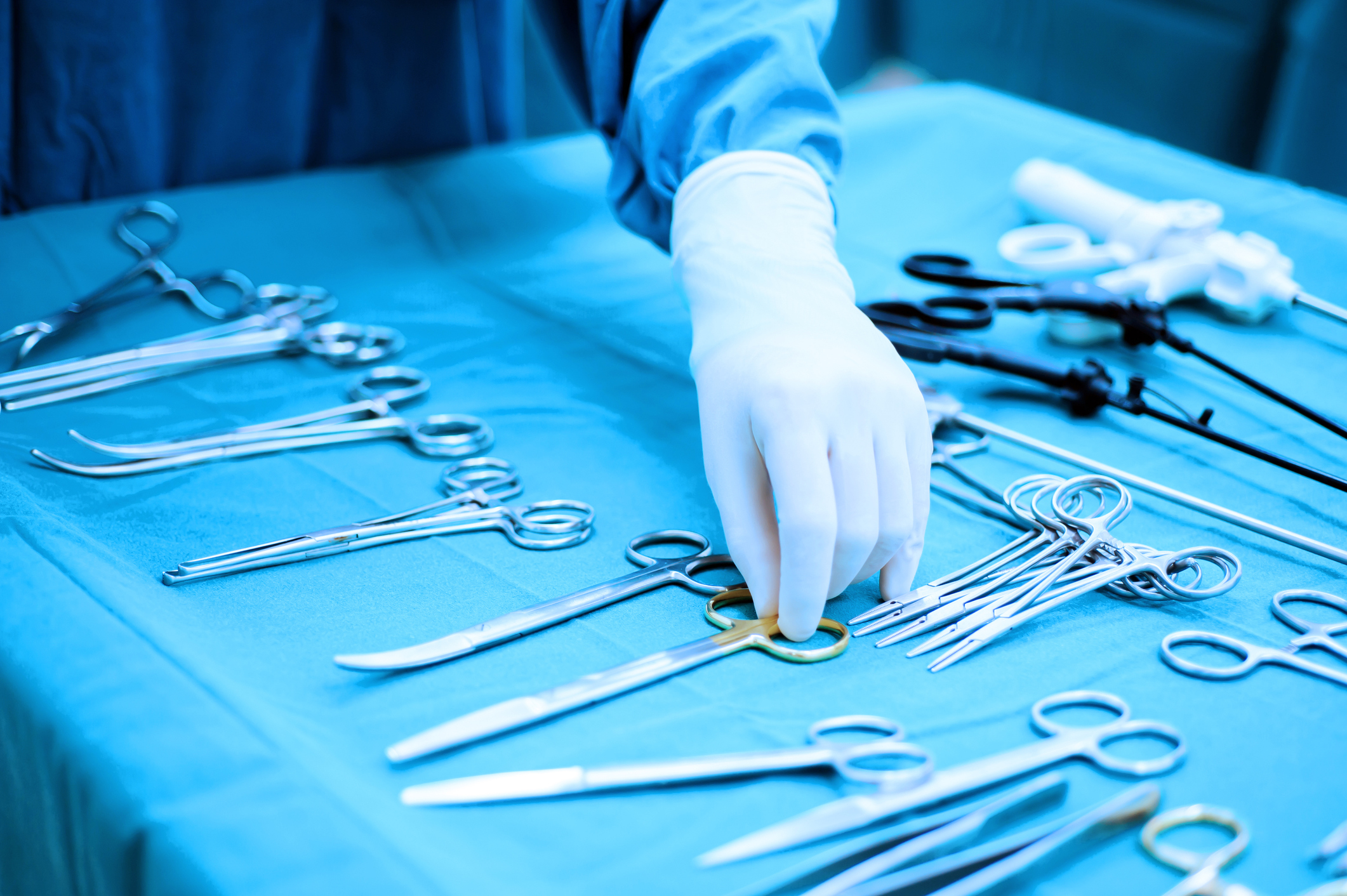 Steralized surgery instruments