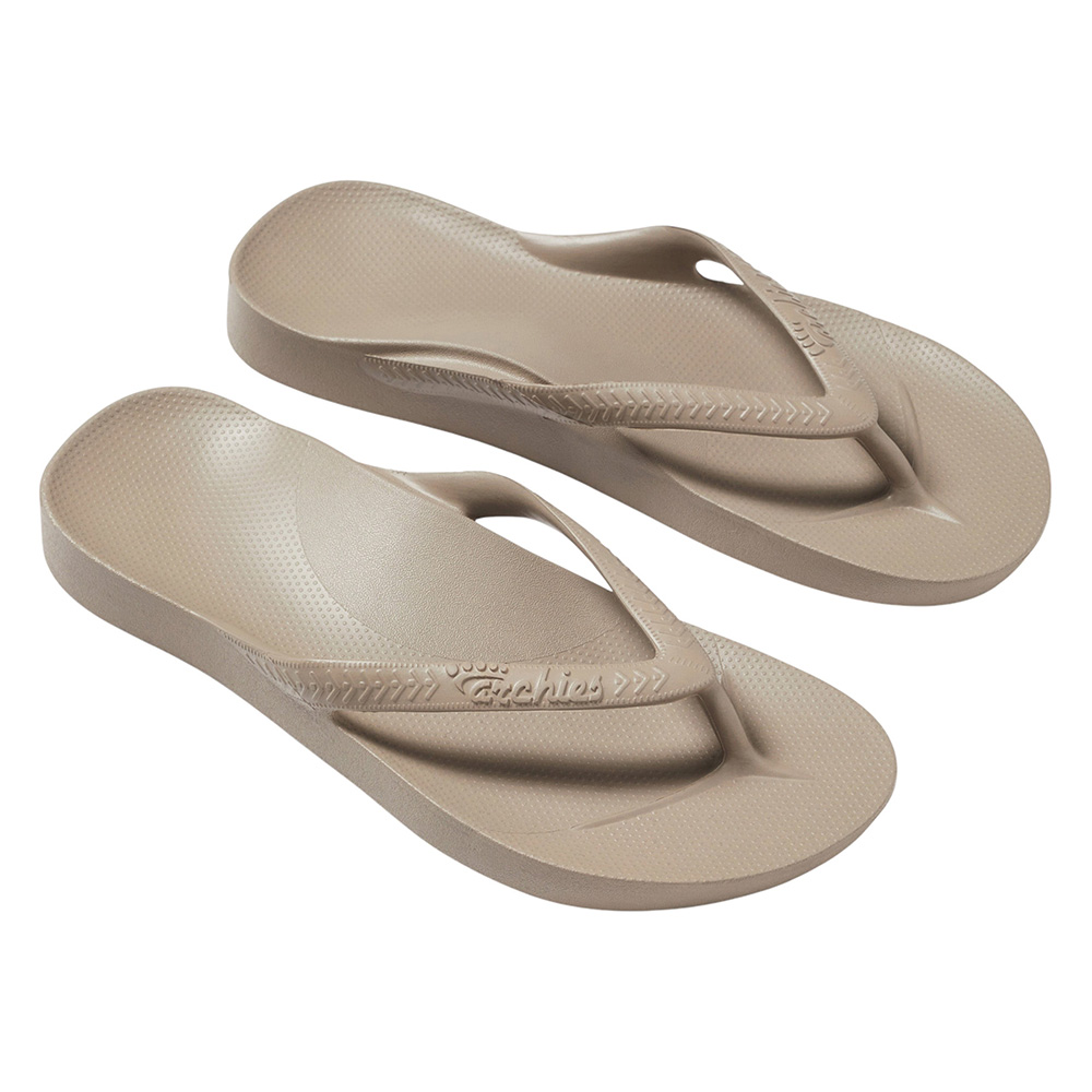 Archies Flip Flops – Taupe